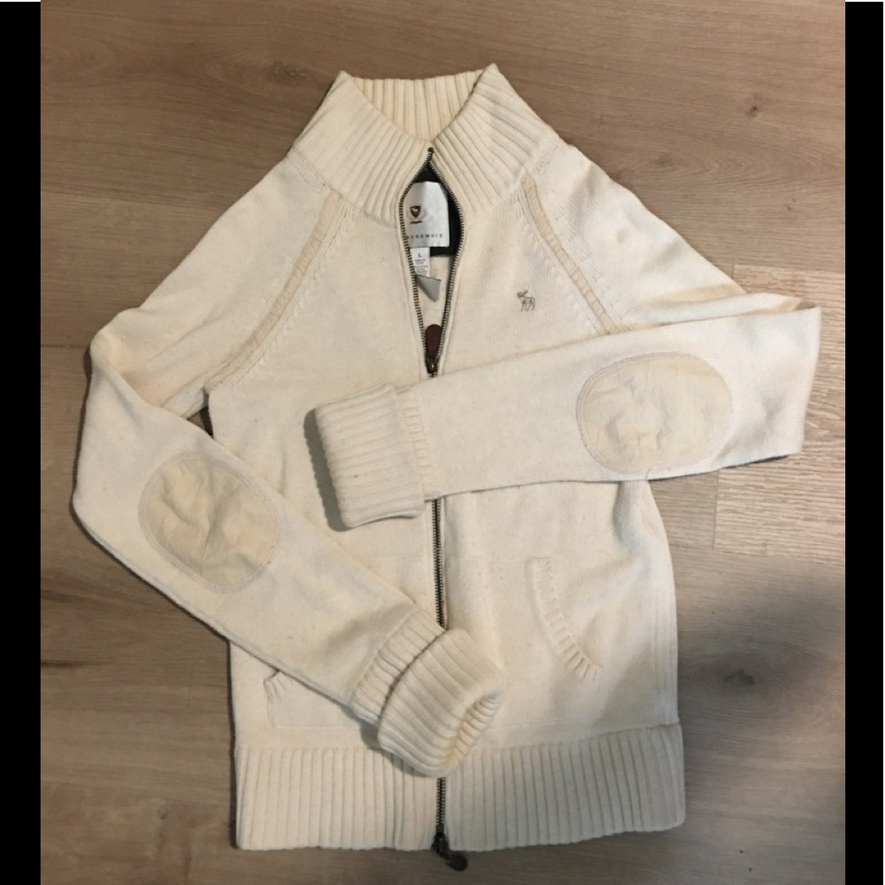Abercrombie & Fitch Ivory Jacket